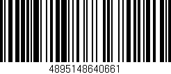 Código de barras (EAN, GTIN, SKU, ISBN): '4895148640661'