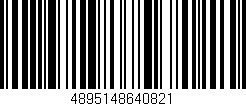 Código de barras (EAN, GTIN, SKU, ISBN): '4895148640821'