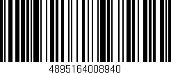 Código de barras (EAN, GTIN, SKU, ISBN): '4895164008940'