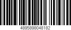 Código de barras (EAN, GTIN, SKU, ISBN): '4895898048182'