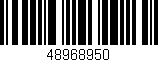 Código de barras (EAN, GTIN, SKU, ISBN): '48968950'