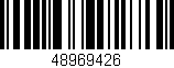 Código de barras (EAN, GTIN, SKU, ISBN): '48969426'