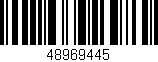 Código de barras (EAN, GTIN, SKU, ISBN): '48969445'