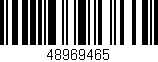 Código de barras (EAN, GTIN, SKU, ISBN): '48969465'