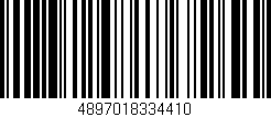 Código de barras (EAN, GTIN, SKU, ISBN): '4897018334410'