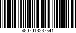 Código de barras (EAN, GTIN, SKU, ISBN): '4897018337541'