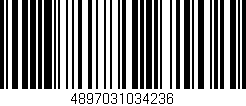 Código de barras (EAN, GTIN, SKU, ISBN): '4897031034236'