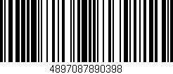 Código de barras (EAN, GTIN, SKU, ISBN): '4897087890398'