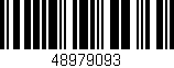 Código de barras (EAN, GTIN, SKU, ISBN): '48979093'