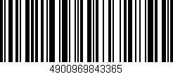 Código de barras (EAN, GTIN, SKU, ISBN): '4900969843365'