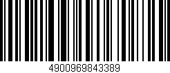 Código de barras (EAN, GTIN, SKU, ISBN): '4900969843389'