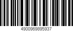 Código de barras (EAN, GTIN, SKU, ISBN): '4900969895937'