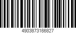 Código de barras (EAN, GTIN, SKU, ISBN): '4903873166827'