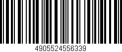 Código de barras (EAN, GTIN, SKU, ISBN): '4905524556339'