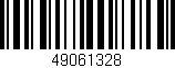 Código de barras (EAN, GTIN, SKU, ISBN): '49061328'