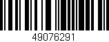 Código de barras (EAN, GTIN, SKU, ISBN): '49076291'