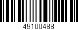 Código de barras (EAN, GTIN, SKU, ISBN): '49100488'