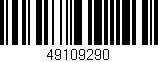 Código de barras (EAN, GTIN, SKU, ISBN): '49109290'