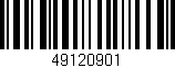 Código de barras (EAN, GTIN, SKU, ISBN): '49120901'