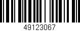 Código de barras (EAN, GTIN, SKU, ISBN): '49123067'