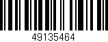 Código de barras (EAN, GTIN, SKU, ISBN): '49135464'