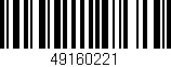 Código de barras (EAN, GTIN, SKU, ISBN): '49160221'