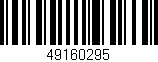 Código de barras (EAN, GTIN, SKU, ISBN): '49160295'