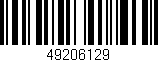 Código de barras (EAN, GTIN, SKU, ISBN): '49206129'