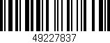 Código de barras (EAN, GTIN, SKU, ISBN): '49227837'