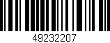 Código de barras (EAN, GTIN, SKU, ISBN): '49232207'