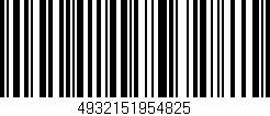 Código de barras (EAN, GTIN, SKU, ISBN): '4932151954825'