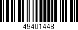 Código de barras (EAN, GTIN, SKU, ISBN): '49401448'