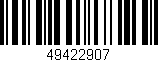 Código de barras (EAN, GTIN, SKU, ISBN): '49422907'