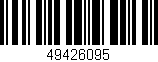 Código de barras (EAN, GTIN, SKU, ISBN): '49426095'