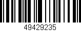 Código de barras (EAN, GTIN, SKU, ISBN): '49429235'