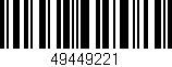 Código de barras (EAN, GTIN, SKU, ISBN): '49449221'