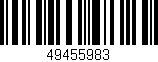 Código de barras (EAN, GTIN, SKU, ISBN): '49455983'