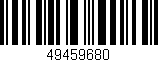 Código de barras (EAN, GTIN, SKU, ISBN): '49459680'