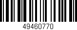 Código de barras (EAN, GTIN, SKU, ISBN): '49460770'