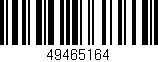 Código de barras (EAN, GTIN, SKU, ISBN): '49465164'