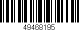 Código de barras (EAN, GTIN, SKU, ISBN): '49468195'