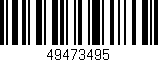 Código de barras (EAN, GTIN, SKU, ISBN): '49473495'