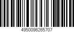 Código de barras (EAN, GTIN, SKU, ISBN): '4950096265707'
