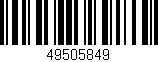 Código de barras (EAN, GTIN, SKU, ISBN): '49505849'