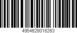 Código de barras (EAN, GTIN, SKU, ISBN): '4954628016263'