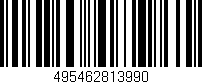 Código de barras (EAN, GTIN, SKU, ISBN): '495462813990'