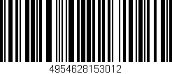 Código de barras (EAN, GTIN, SKU, ISBN): '4954628153012'