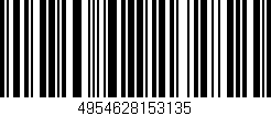 Código de barras (EAN, GTIN, SKU, ISBN): '4954628153135'