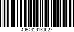 Código de barras (EAN, GTIN, SKU, ISBN): '4954628160027'