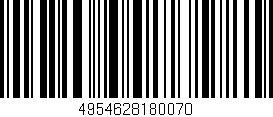 Código de barras (EAN, GTIN, SKU, ISBN): '4954628180070'